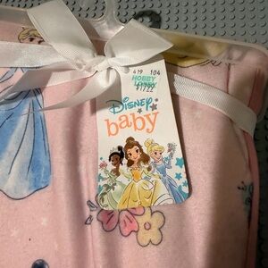 Disney Princess Floral Baby Blanket
